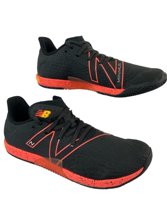 New Balance Other - New Balance Shoes Mens Sz 8.5 Minimus TR BOA Training Blacktop with Blaze Orange